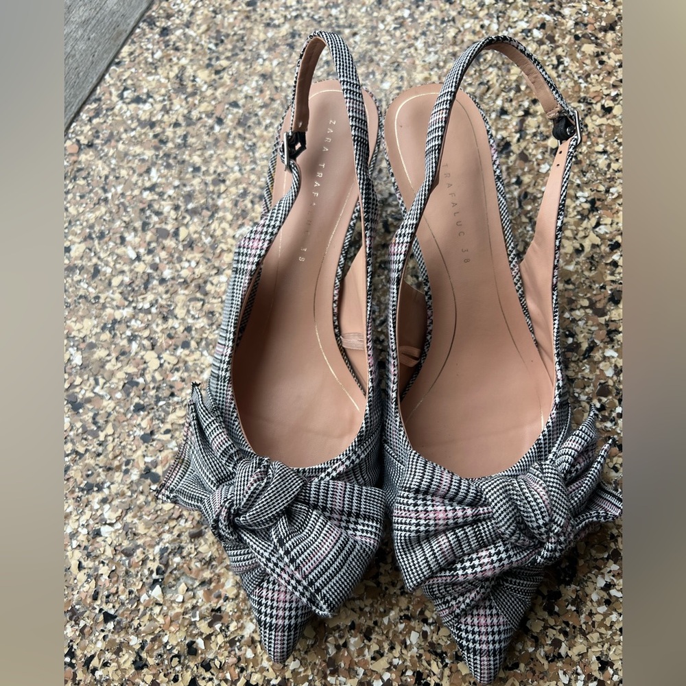 Zara trafaluc kitten heels